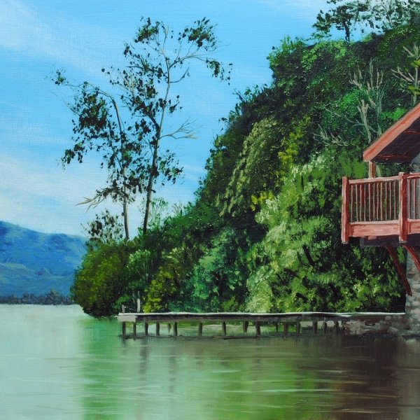 How to Paint a Boathouse
