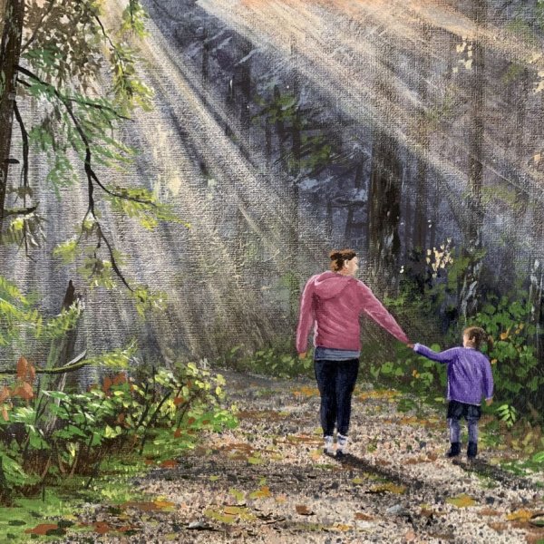 How to Paint a Forest Path