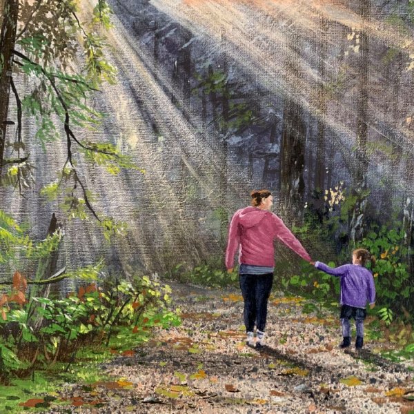 How to Paint a Forest Path