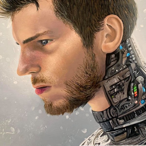 How to Paint an Android Portrait
