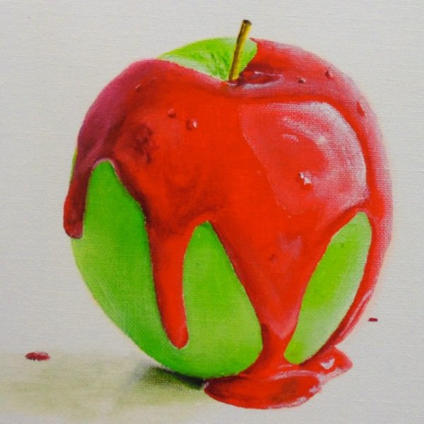 How to Paint an Apple with Wet Paint